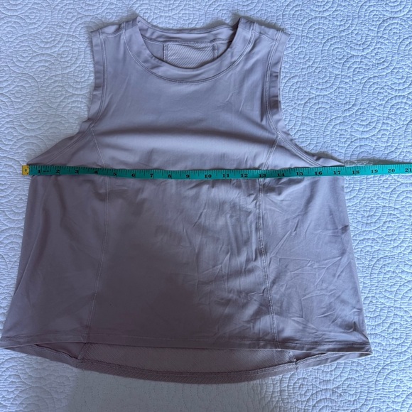 Lululemon Athletica White Muscle Tee - Picture 4 of 8